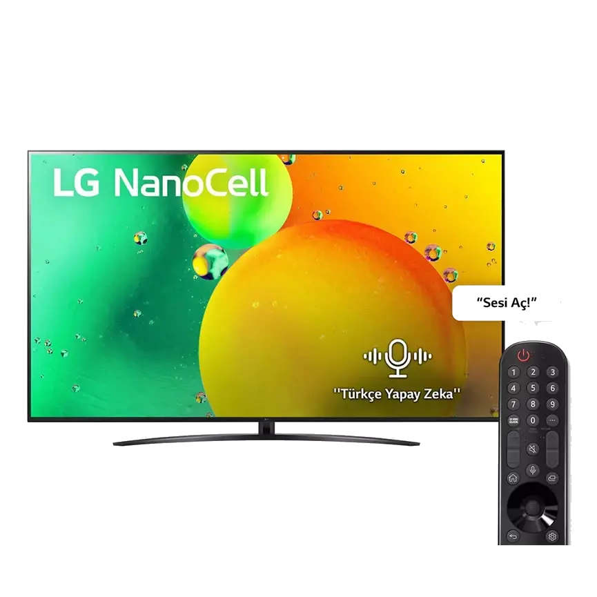 LG NanoCell 50NANO766QA 4K Ultra HD 50 inç 126 Ekran Uydu Alıcılı Smart LED TV